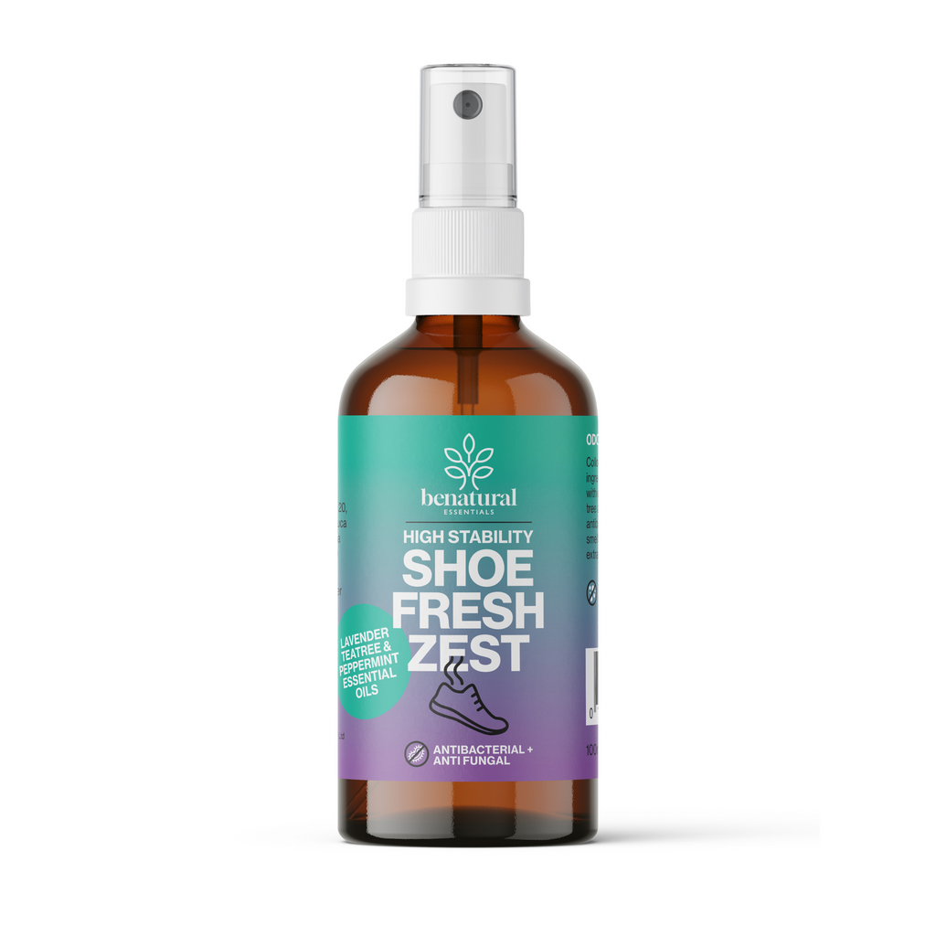 Shoe Fresh Zest Deodoriser with Lavender, Peppermint & Tea Tree Essential Oil 100ml