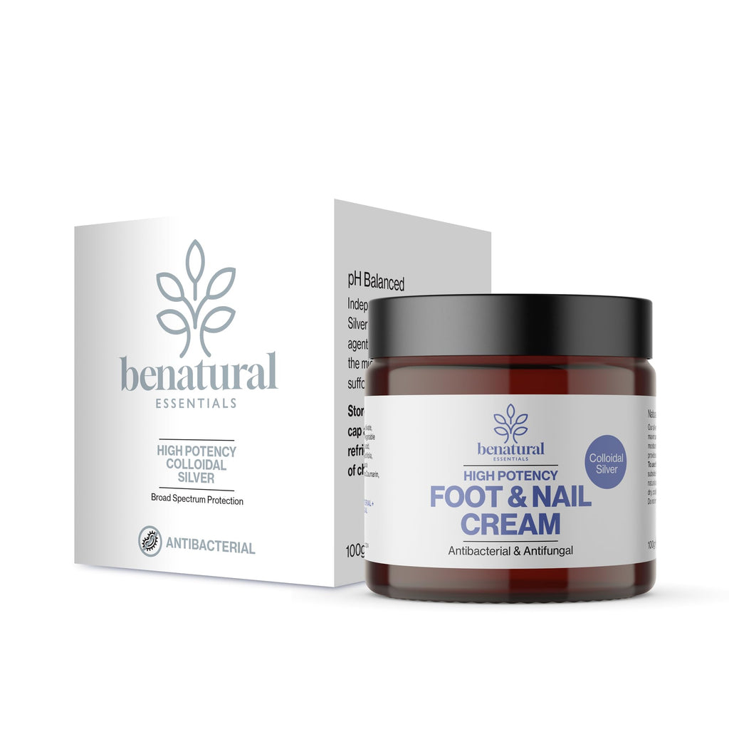 Premium Colloidal Silver Foot & Nail Cream 100g