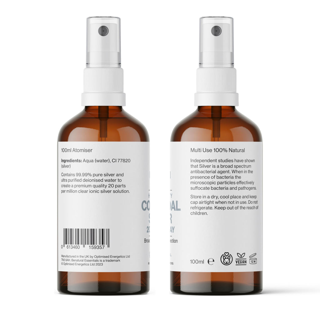 20PPM Colloidal Silver 100ml Spray