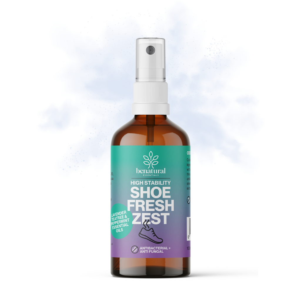 Shoe Fresh Zest Deodoriser with Lavender, Peppermint & Tea Tree Essential Oil 100ml