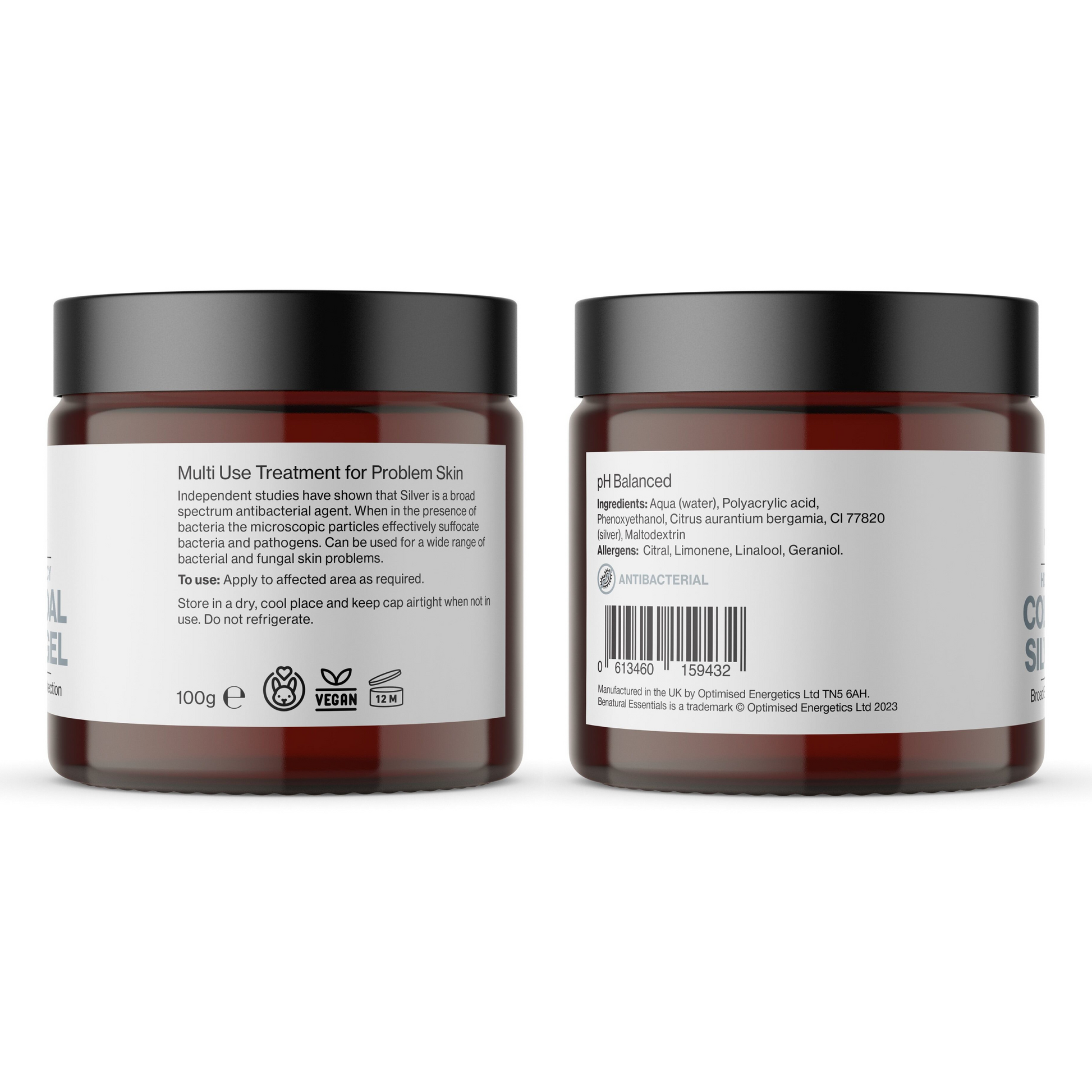 Premium Colloidal Silver Gel 100g