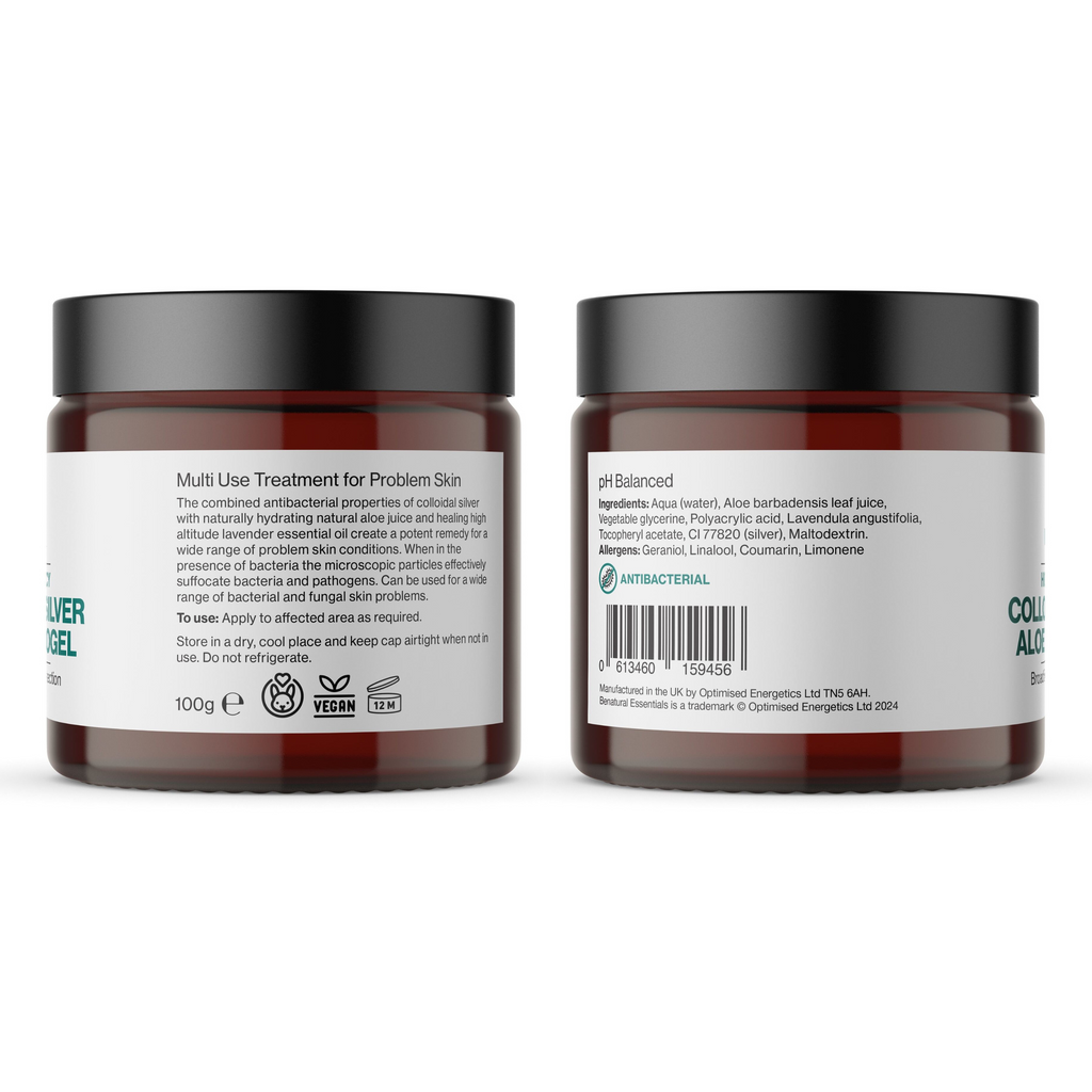 Premium Colloidal Silver Aloe Hydrogel 100g