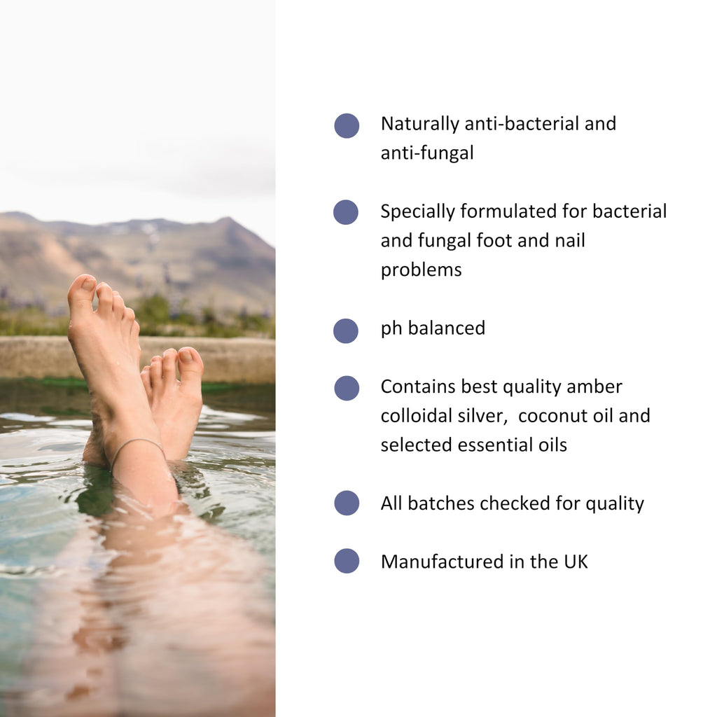 Premium Colloidal Silver Foot & Nail Cream 100g